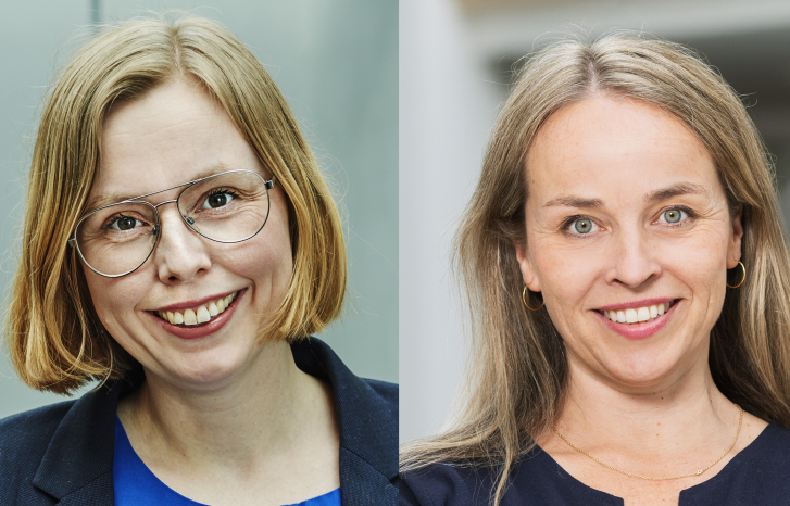 Rannveig Kaldager Hart og Kristin Engh Førde