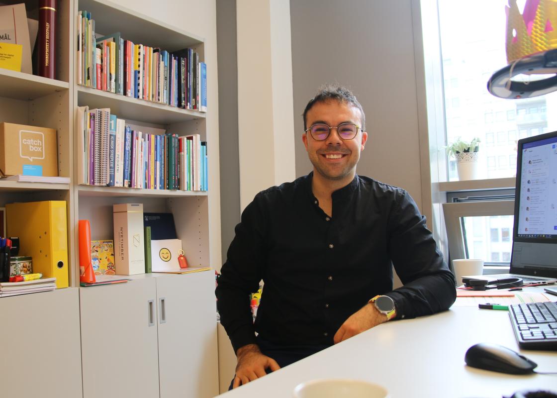 Marko Stojiljkovic, mann og høyskolelektor ved OsloMet