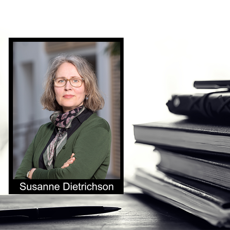 Lederbilde av Susanne Dietrichson